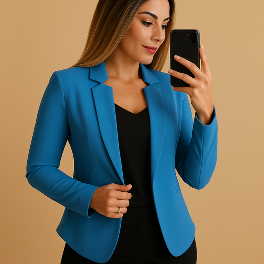 Elvaria™ - Blazer léger pour femme avec col à revers
