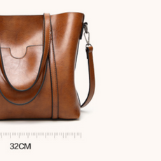 Clara - Sac a Épaule in Cuir Elegante