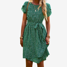 Noéva™ Midi à Imprimé Fleuri