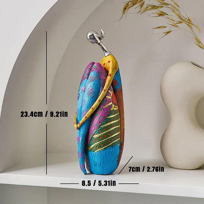 Résumé Femme colorée