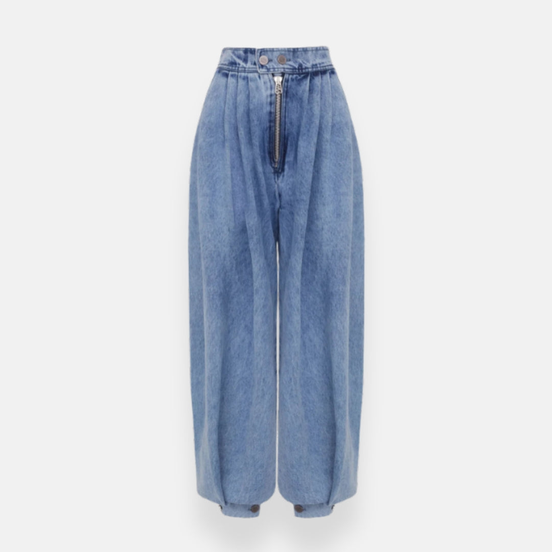 Una | Jean ballon taille haute