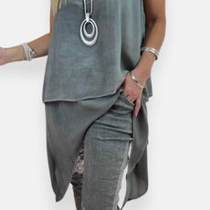 Clarissa | Pantalon décontracté à détail étoile