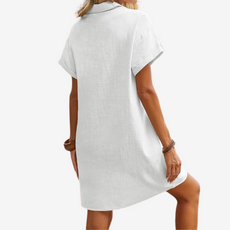 Sidonie™ Robe en Lin Légère