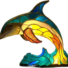 Bohemian Dolphin Table Lamp