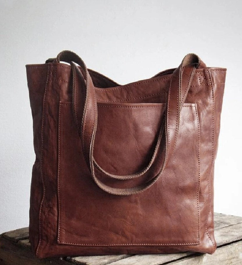 Elysia - Sac a Épaule in Cuir Classique