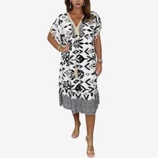 Solina™ Midi Bohème Imprimée