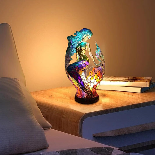 Bohemian Mermaid Table Lamp