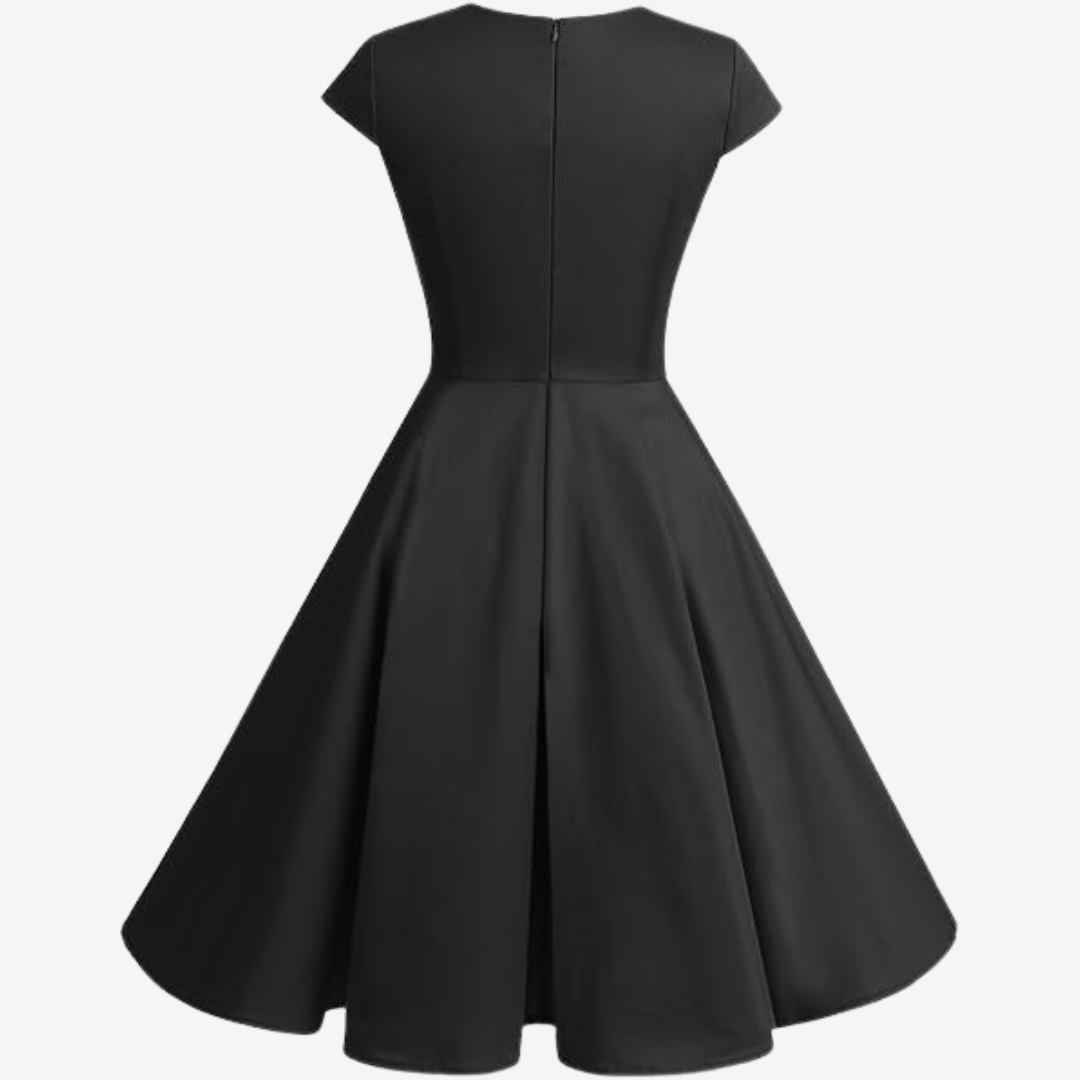 Lauréna™ Robe Cocktail Plissée