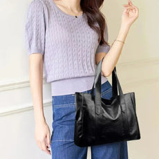 Nora | Sac à épaule doux de luxe minimaliste