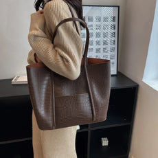 Betina™ - Sac a Épaule in Cuir di Coccodrillo