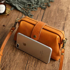 Ivy - Mini Sac a Tracolla in Cuir