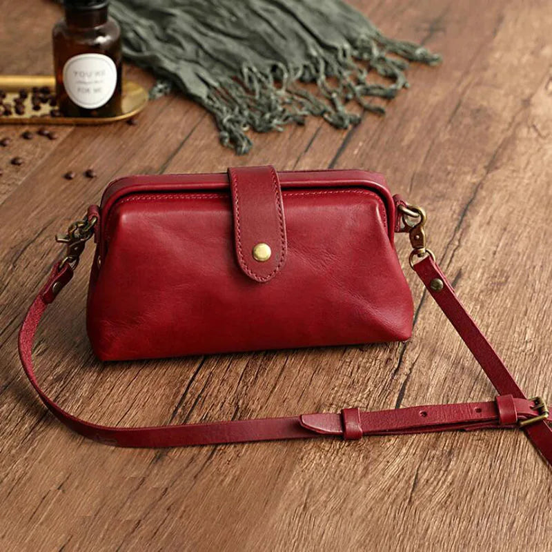 Ivy - Mini Sac a Tracolla in Cuir