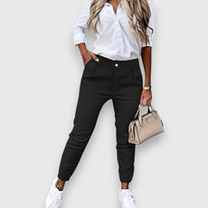 Isabel | Pantalon Élegant Taille Haute
