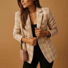 Elvaria™ - Blazer ajusté à la coupe élégante pour femmes