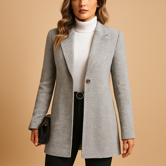Elvaria™ - Blazer ajusté à manches longues pour femmes