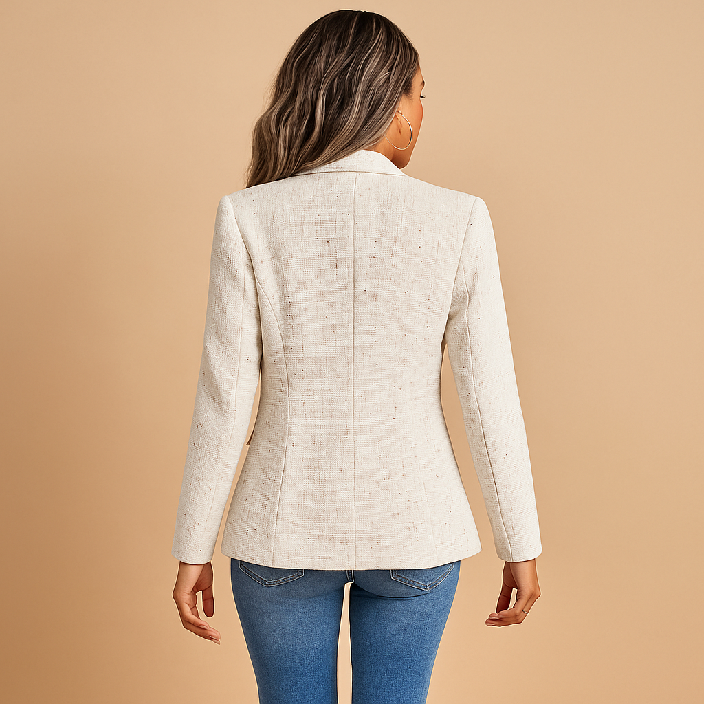 Elvaria™ - Blazer ajusté à revers pour femmes