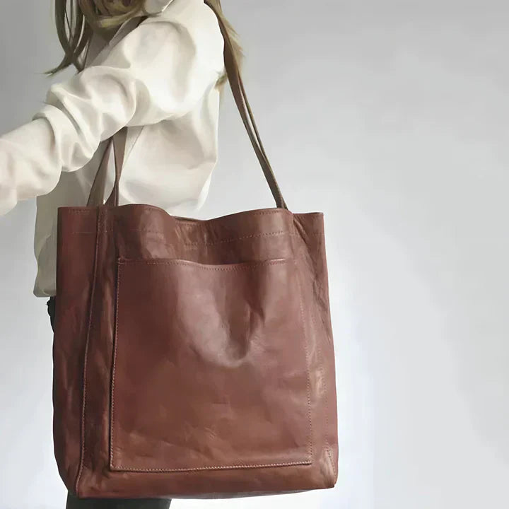 Elysia - Sac a Épaule in Cuir Classique