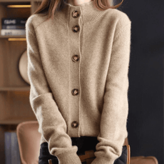 Annie™ | Gilet en cachemire tricoté