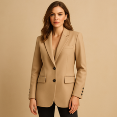 Elvaria™ - Blazer long au design intemporel pour femmes