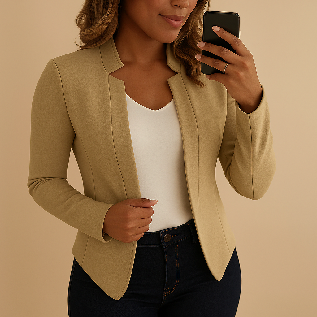 Elvaria™ - Blazer léger pour femme avec col à revers