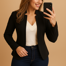 Elvaria™ - Blazer léger pour femme avec col à revers
