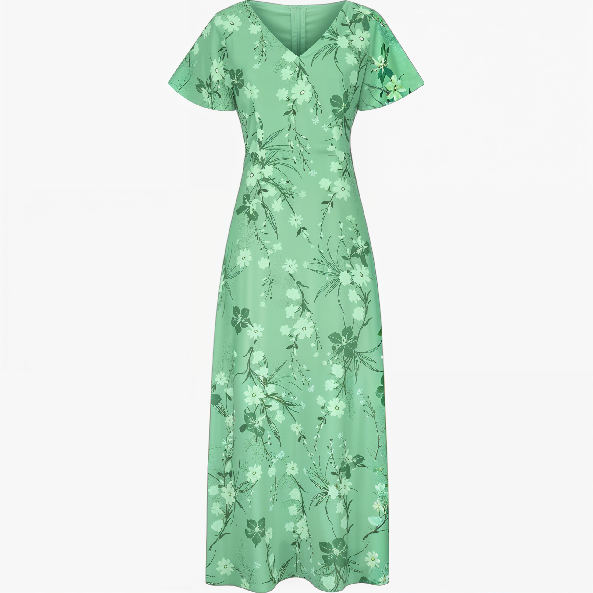 Élodie™ Midi Fluide Col V